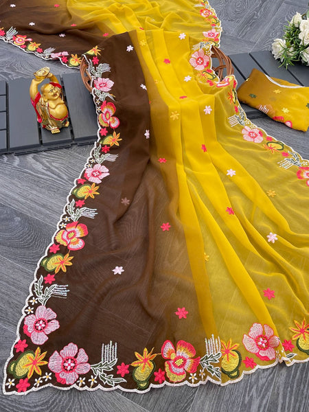 Presenting you most beautiful sequence saree collection - ANIBEY
