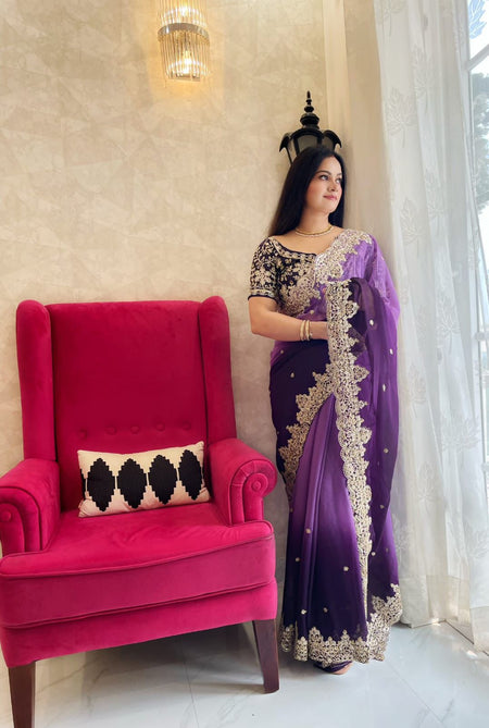 Presenting you most beautiful sequence saree collection - ANIBEY