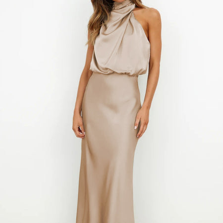 European And American Fashion Elegant Celebrity Light Evening Dress - ANIBEY