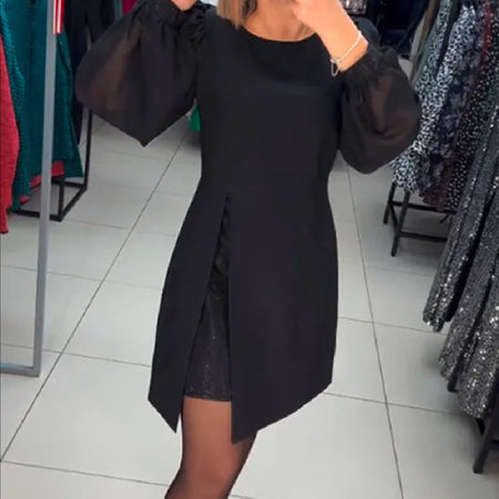 Ladies New Temperament Waist-controlled Dress - ANIBEY