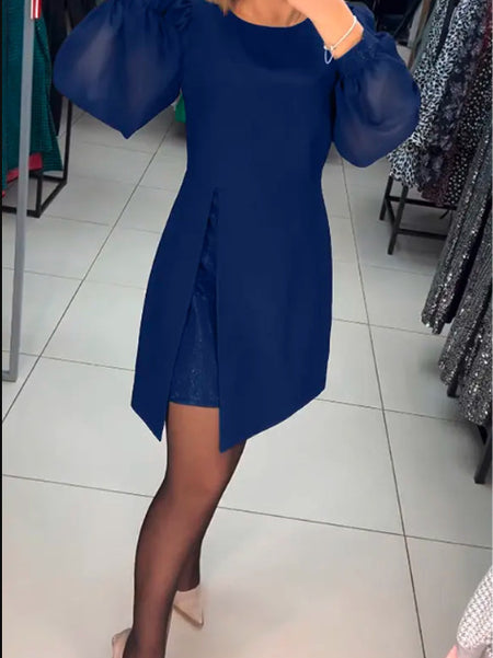 Ladies New Temperament Waist-controlled Dress - ANIBEY