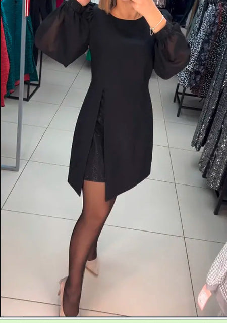 Ladies New Temperament Waist-controlled Dress - ANIBEY