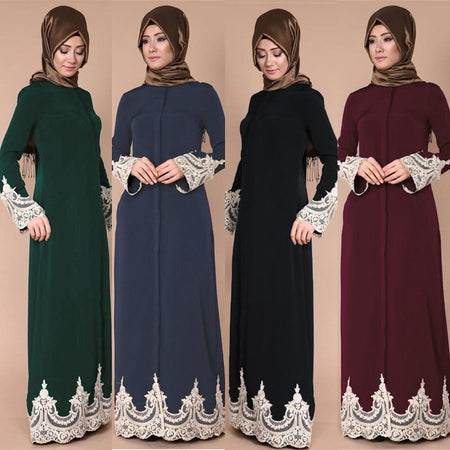 Muslim lace robe - ANIBEY