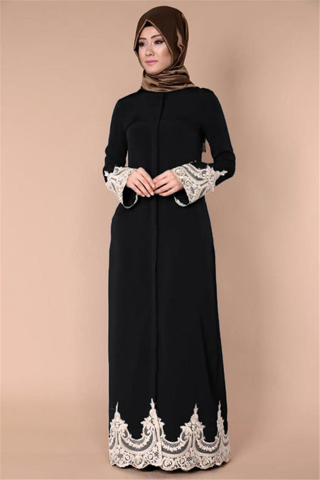 Muslim lace robe - ANIBEY