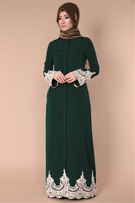 Muslim lace robe - ANIBEY