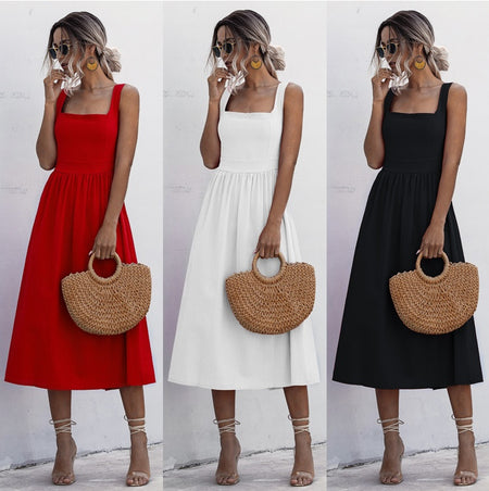 Strapless back dress - ANIBEY