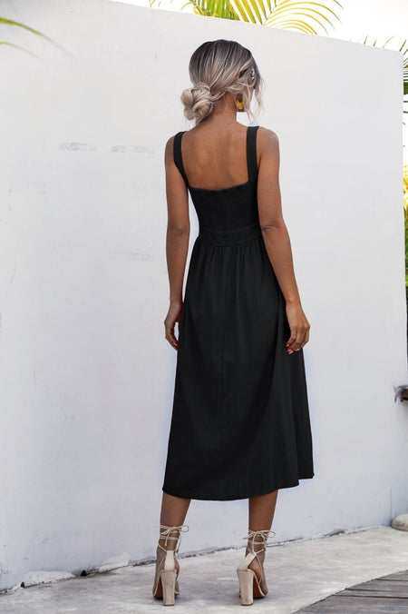 Strapless back dress - ANIBEY