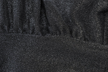 V-Neck Pleated Shoulder Long Sleeve Dress - ANIBEY