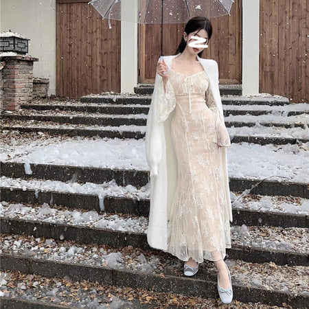 Women's Fashion Artistic Retro Style Gentle Ladies' Dress - ANIBEY