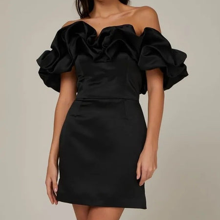 Women's Shoulder High-end Temperament Formal Dress - ANIBEY