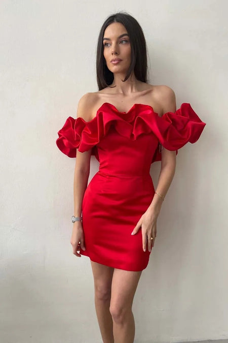 Women's Shoulder High-end Temperament Formal Dress - ANIBEY