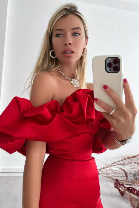Women's Shoulder High-end Temperament Formal Dress - ANIBEY