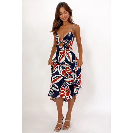 Sweet Tie-neck Sling Dress Women - ANIBEY