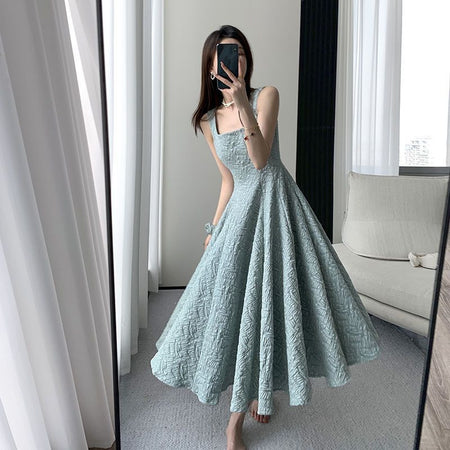 Women's Fashionable Slimming Long Dress - ANIBEY
