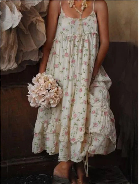 Women's Fashion Summer Sleeveless Dress - ANIBEY