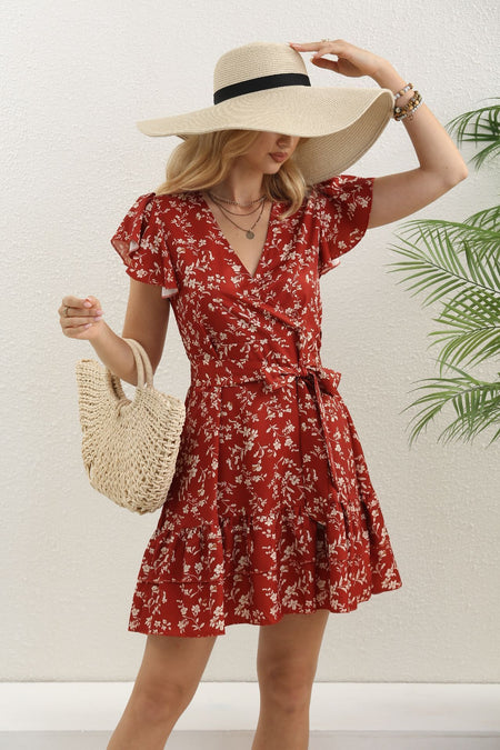 European And American Printing Best-selling Dress - ANIBEY