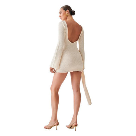 Fashionable Knitted Dress Short Skirt For Women - ANIBEY