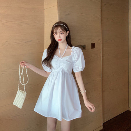 French First Love White Dress - ANIBEY