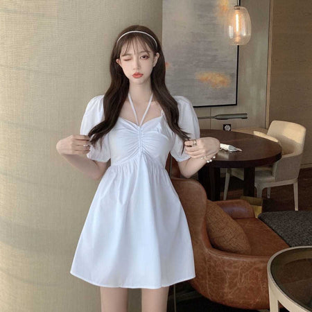 French First Love White Dress - ANIBEY