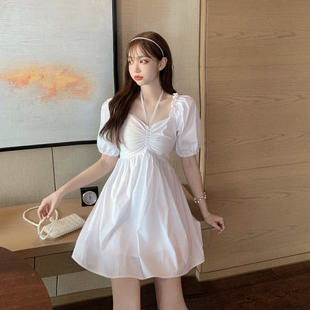 French First Love White Dress - ANIBEY