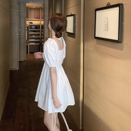 French First Love White Dress - ANIBEY