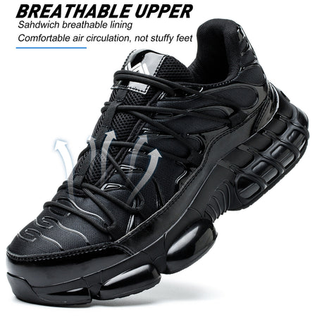 Men's and Women's Steel Toe Cap Breathable Protective Footwear - ANIBEY
