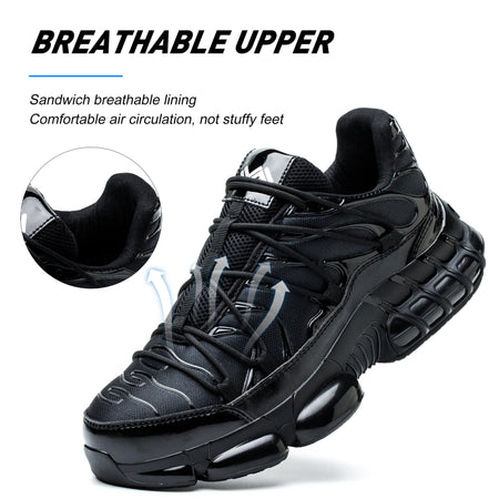 Men's and Women's Steel Toe Cap Breathable Protective Footwear - ANIBEY