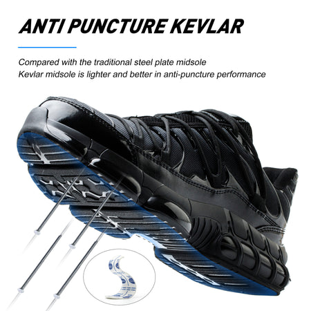 Men's and Women's Steel Toe Cap Breathable Protective Footwear - ANIBEY