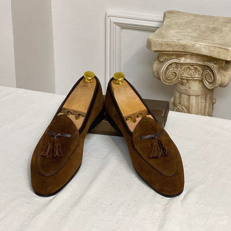 Suede Slip On Fashion Loafers - ANIBEY
