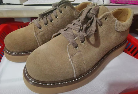Suede Retro Workwear Sneakers For Men - ANIBEY