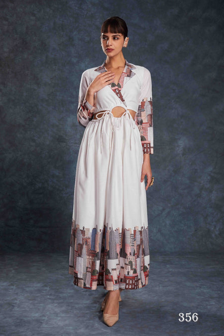 Buy Navy Blue Digital Printed Linen Jumpsuit From Ethnic Plus - ANIBEY
