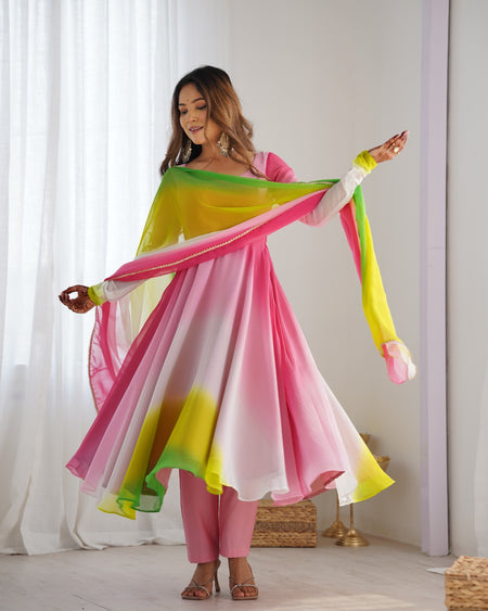 Daily Wear Salwar GOWN- Buy Trending Daily Wear Occasion - ANIBEY