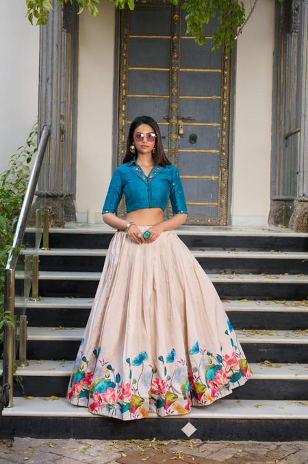 Shop New Wedding Wear Traditional Lehenga - ANIBEY