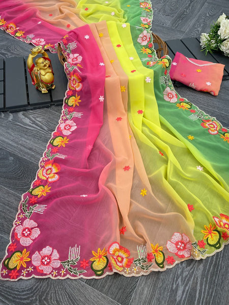 Presenting you most beautiful sequence saree collection - ANIBEY