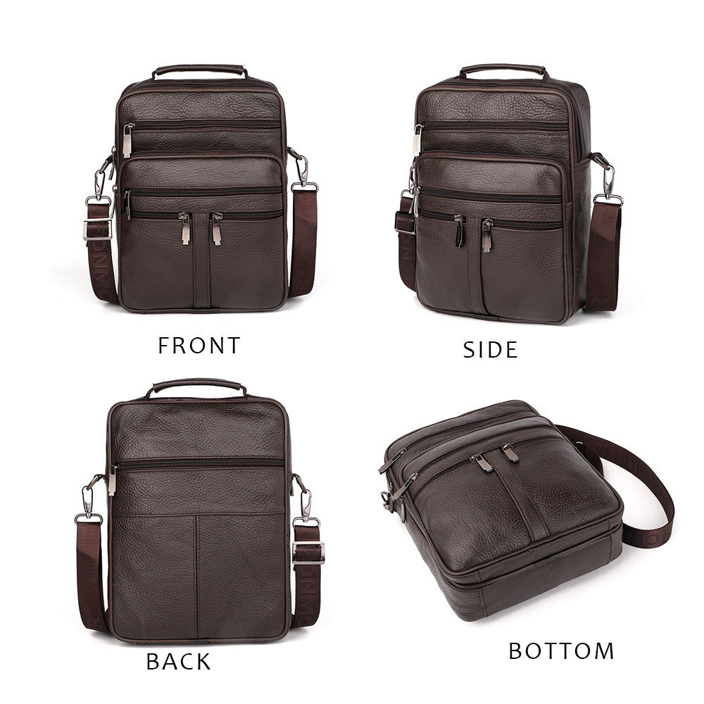 Leather cross-body bag - ANIBEY