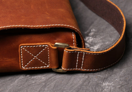 Vintage handmade men's shoulder slung - ANIBEY