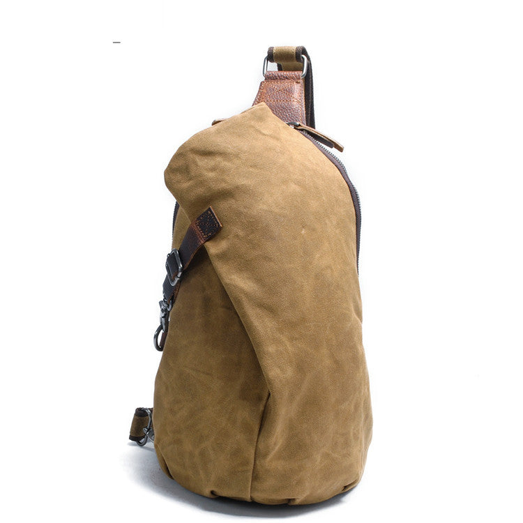 Waterproof Batik Backpack Vintage Chest Bag - ANIBEY