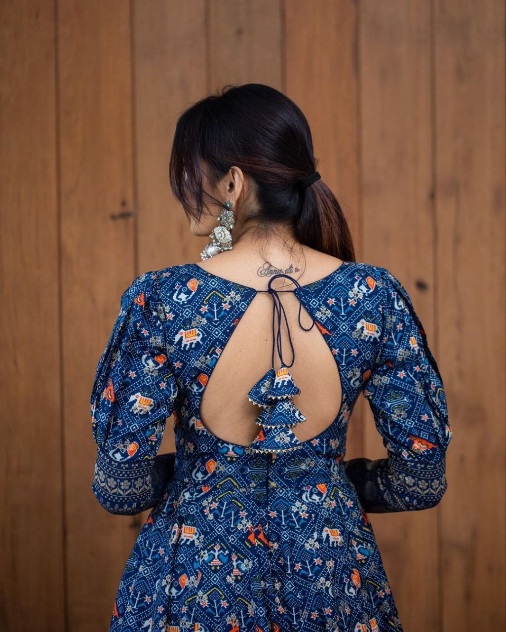 Stylish Fancy Trendy Printed Georgette Gown For Women For Party Wedding Festival Functions - ANIBEY