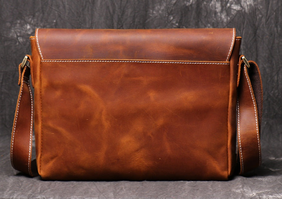 Vintage handmade men's shoulder slung - ANIBEY