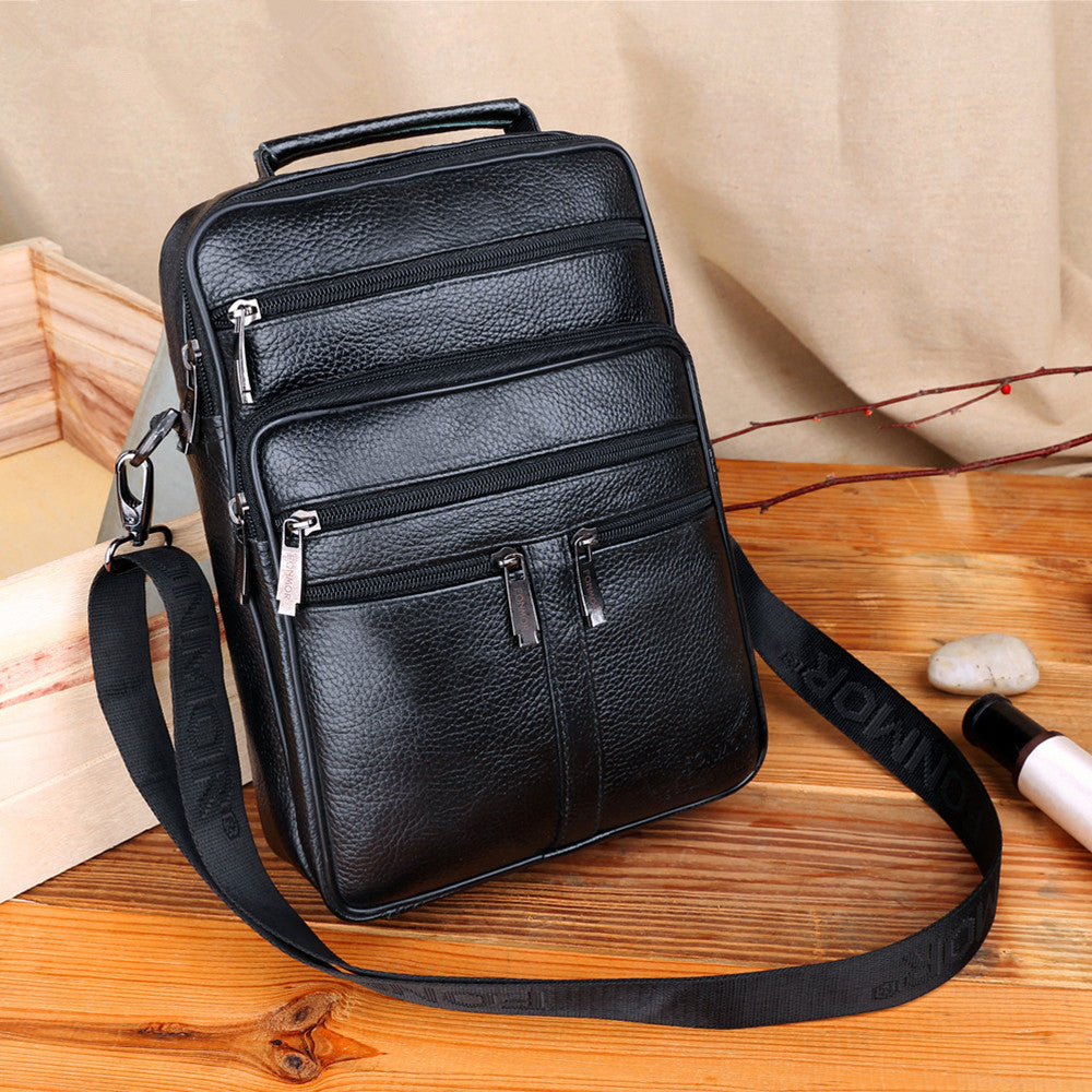 Leather cross-body bag - ANIBEY