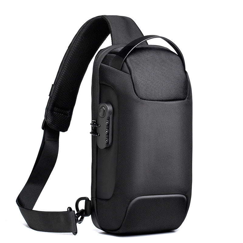 Men Chest Bag Messenger Bag Anti-theft Shoulder Bags Chest Bag Pack For Male - ANIBEY