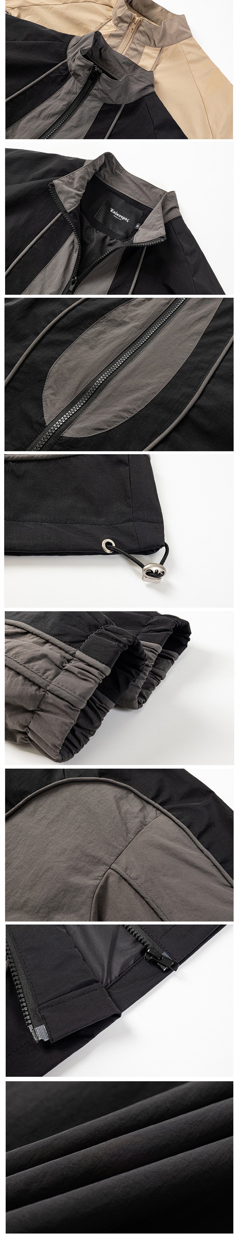 Men's Fashion Casual Patchwork Outdoor Jacket - ANIBEY