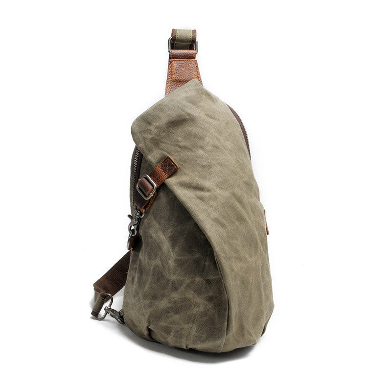 Waterproof Batik Backpack Vintage Chest Bag - ANIBEY