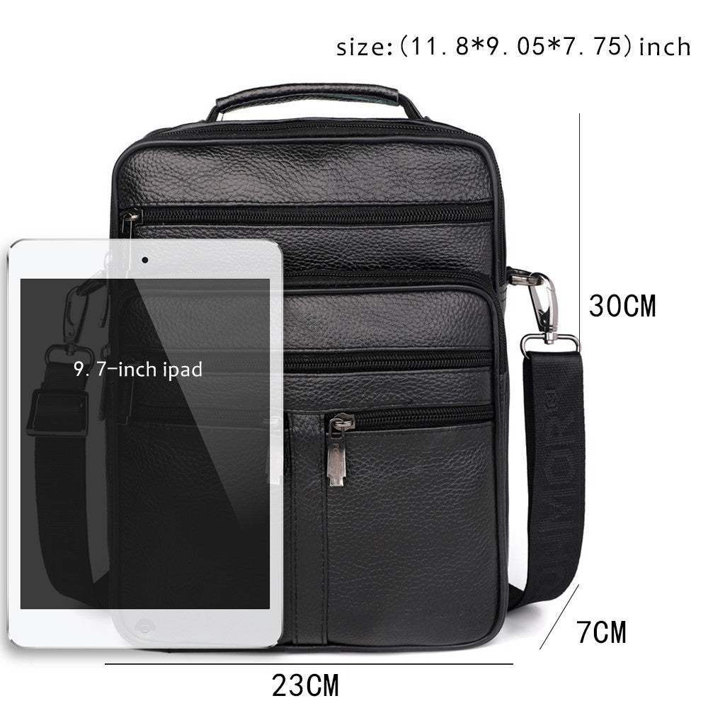 Leather cross-body bag - ANIBEY