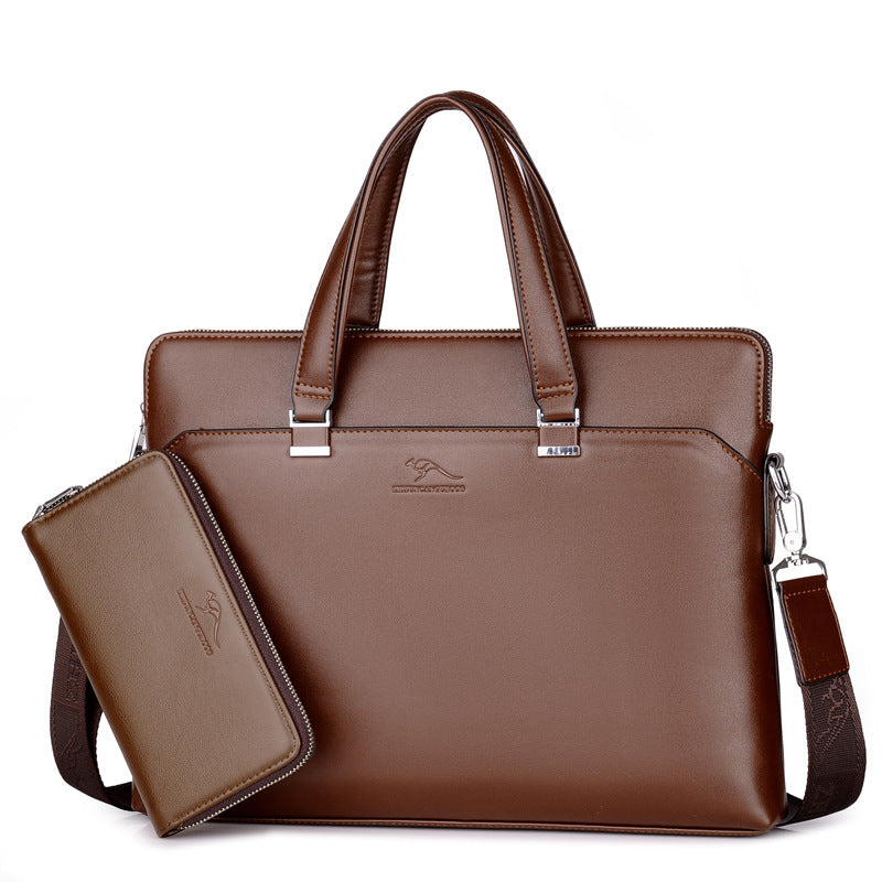 Business briefcase men's bag - ANIBEY