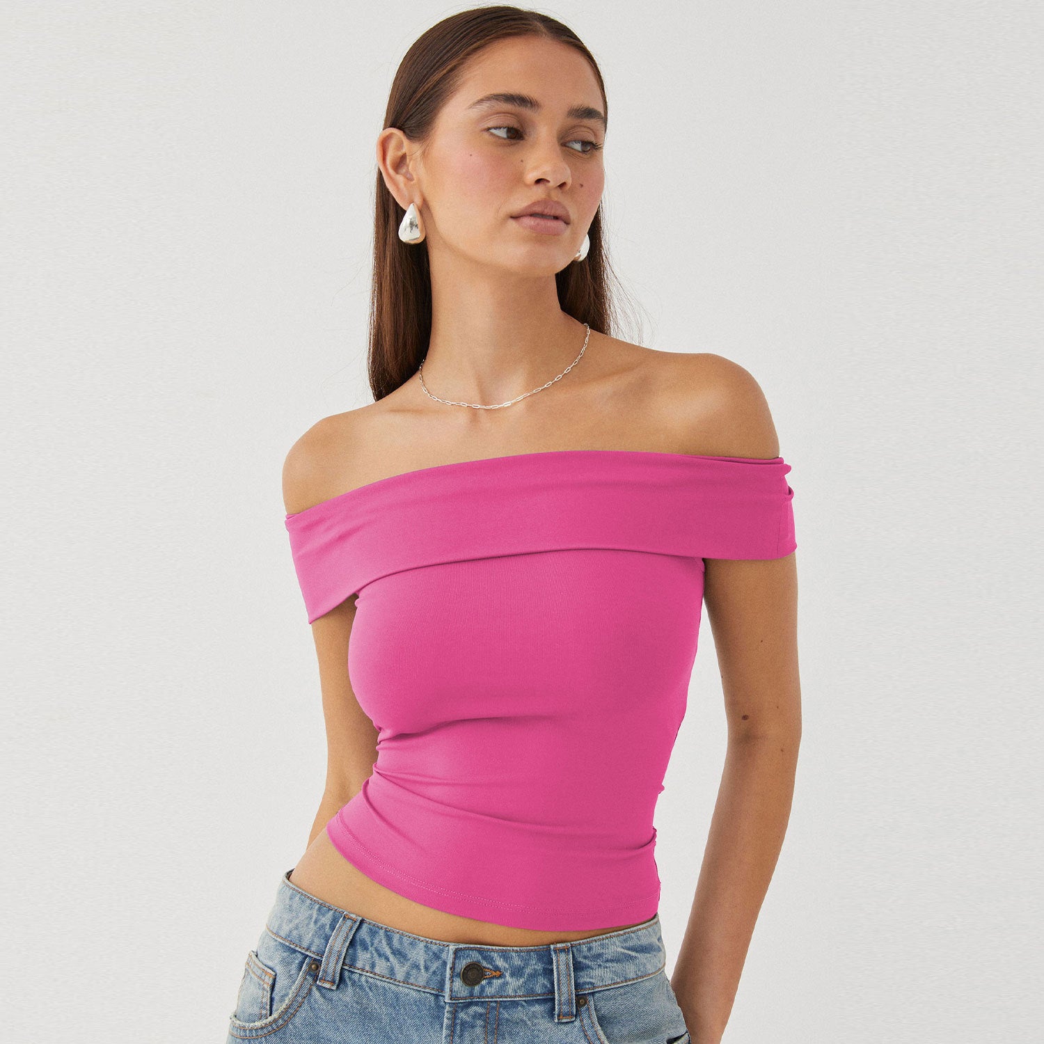 New Tube Top Off-shoulder Hot Girl Pure Desire Style Top For Women