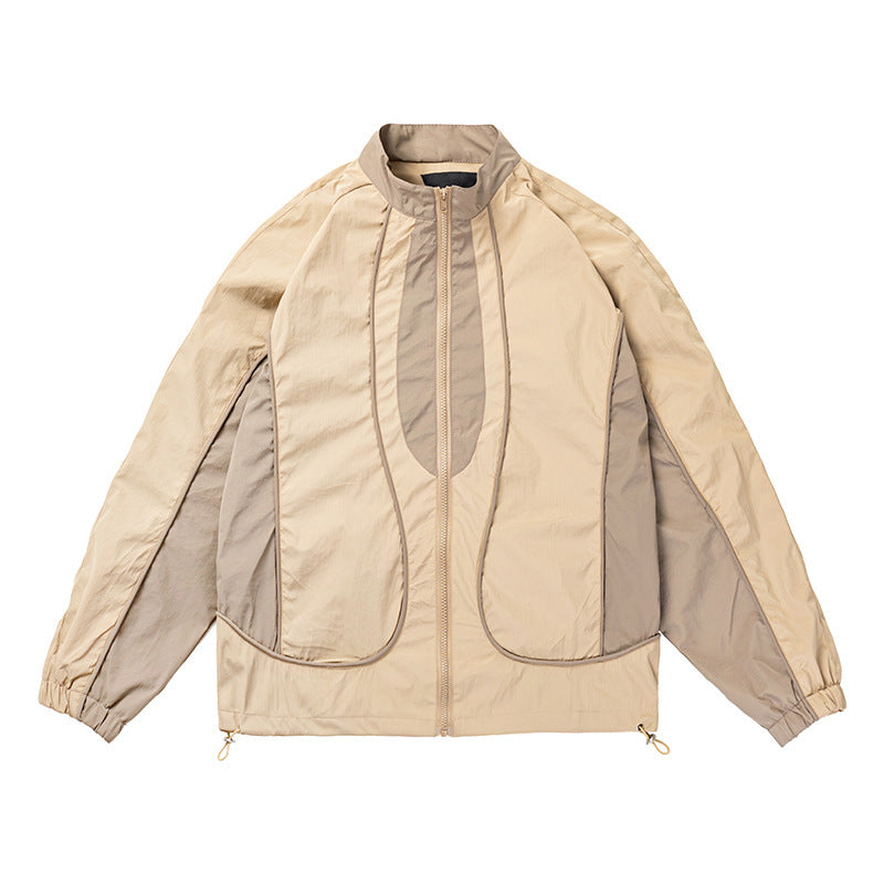 Men's Fashion Casual Patchwork Outdoor Jacket - ANIBEY