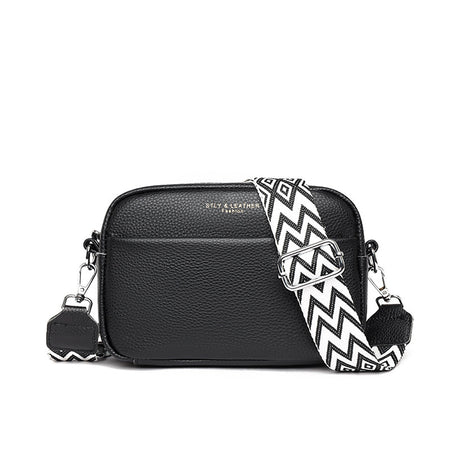 Fashion Shoulder Crossbody Bags With Rhombus Embroidered Wide Shoulder Strap Cute Small Square Bag Women - ANIBEY