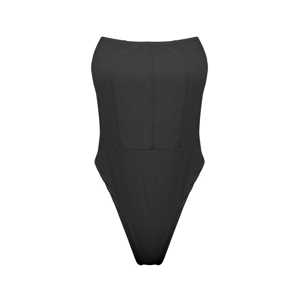 Basic Strapless Tube Top Jumpsuit Women