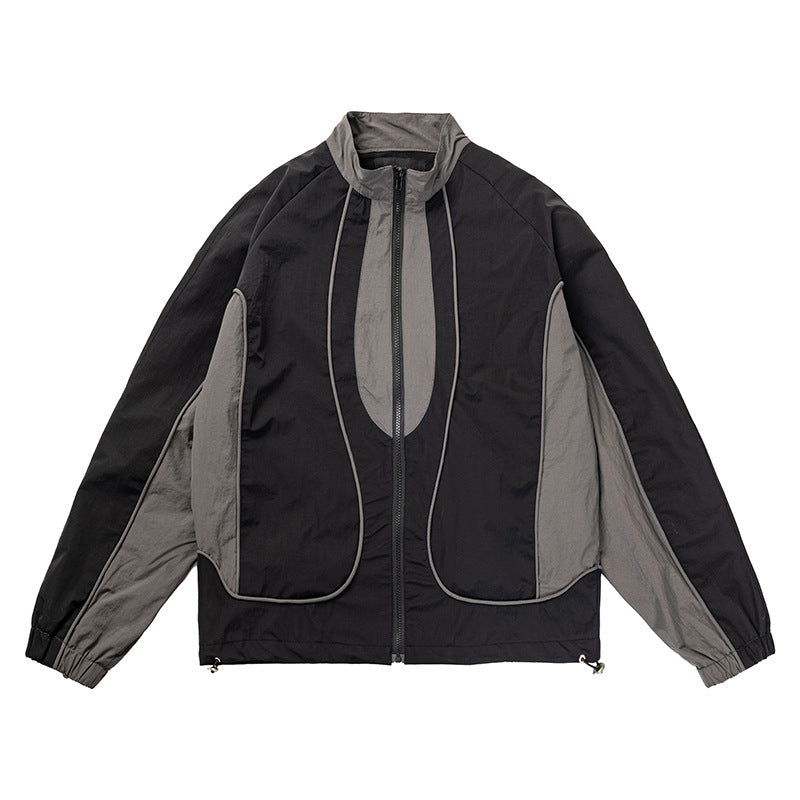 Men's Fashion Casual Patchwork Outdoor Jacket - ANIBEY